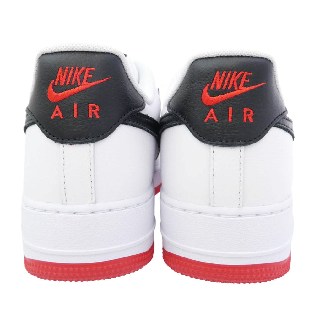 NIKE ナイキ HF0659-900 NIKE BY YOU AIR FORCE 1 LOW AF1 エアフォースワン ロー スニーカー ホワイト系 レッド系 27cm【極上美品】【中古】