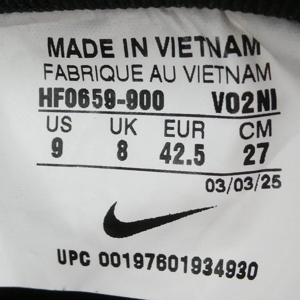 NIKE ナイキ HF0659-900 NIKE BY YOU AIR FORCE 1 LOW AF1 エアフォースワン ロー スニーカー ブラック系 27cm【極上美品】【中古】