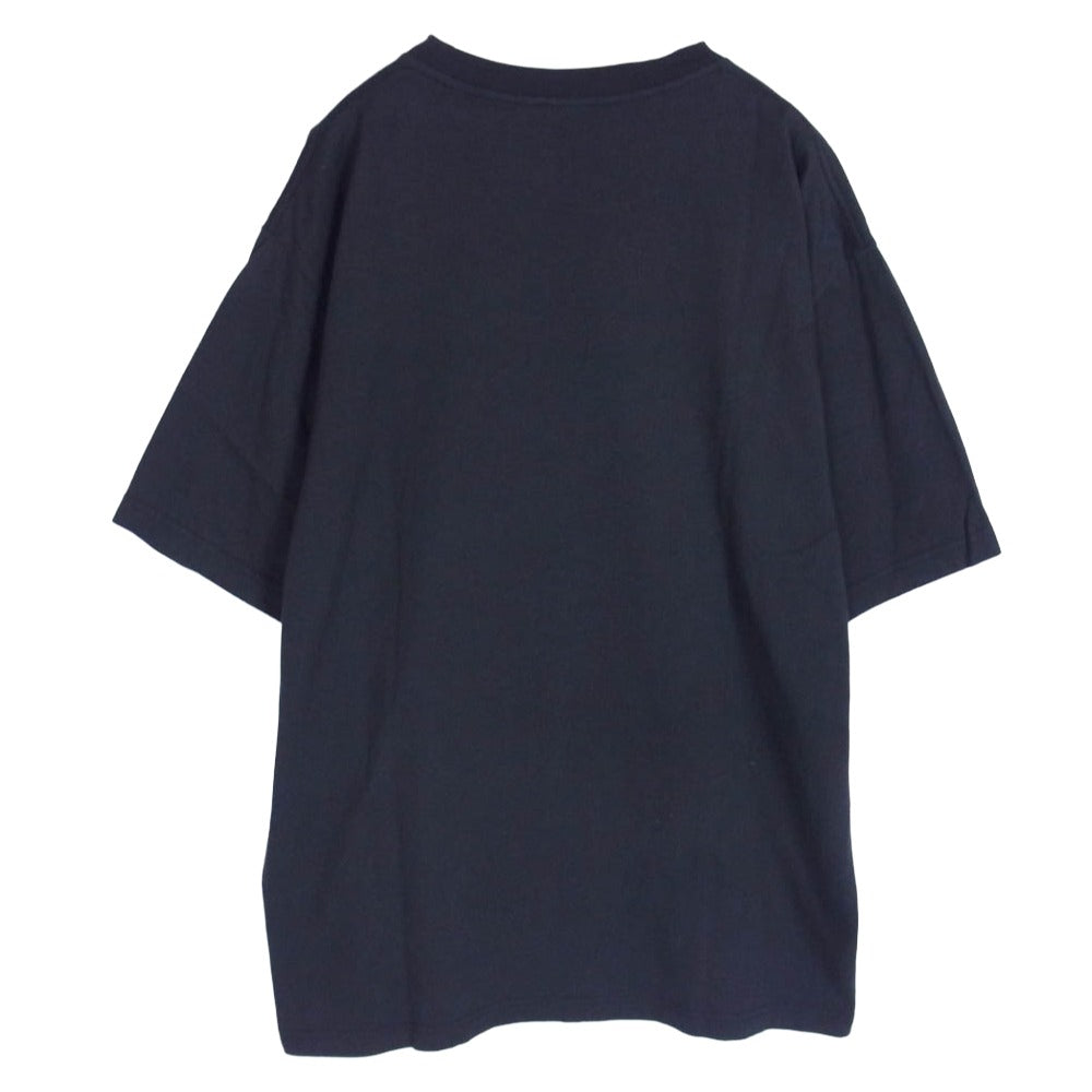 KENZO ケンゾー FF55TS5304SG フラワー ロゴプリント 半袖 Tシャツ カットソー ブラック系 XL【中古】