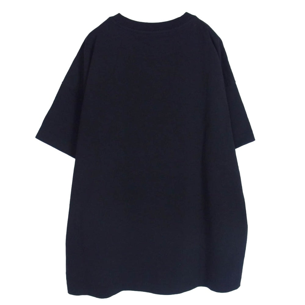 KENZO ケンゾー FB55TS0724SK × KANSAI YAMAMOTO 山本寛斎 ロゴプリント 半袖 Tシャツ カットソー ブラック系 S【中古】