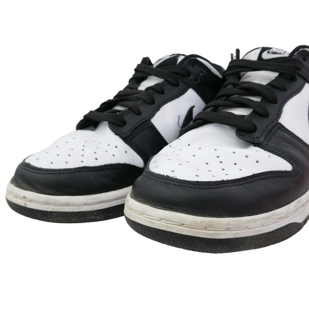 NIKE ナイキ DD1391-100 Dunk Low Retro Panda ダンク ロー レトロ パンダ ローカット スニーカー 白黒 27.5cm【中古】