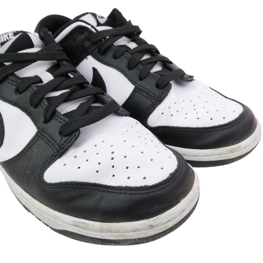 NIKE ナイキ DD1391-100 Dunk Low Retro Panda ダンク ロー レトロ パンダ ローカット スニーカー 白黒 27.5cm【中古】
