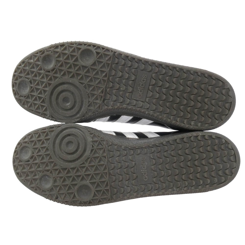 adidas アディダス B75807 Samba OG Core Black Cloud White Gumサンバ OG コアブラック クラウドホワイト ガム ローカット スニーカー ブラック系【中古】