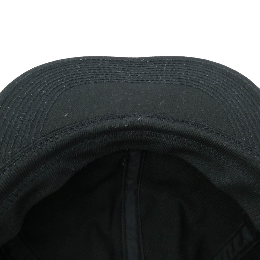 THE H.W.DOG&CO. ザエイチダブリュウドッグアンドコー ロゴ プリント アジャスター付き トラッカー キャップ 帽子 ブラック系 ONE【中古】