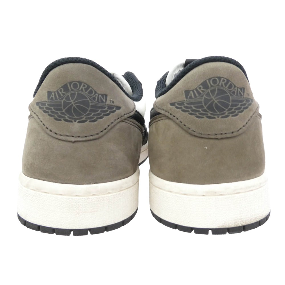 NIKE ナイキ CZ0790-102 Air Jordan 1 Retro Low OG Mocha AJ1 エアジョーダン1 レトロ ロー OG モカ ローカット スニーカー 白×黒×モカ系 27.5cm【中古】