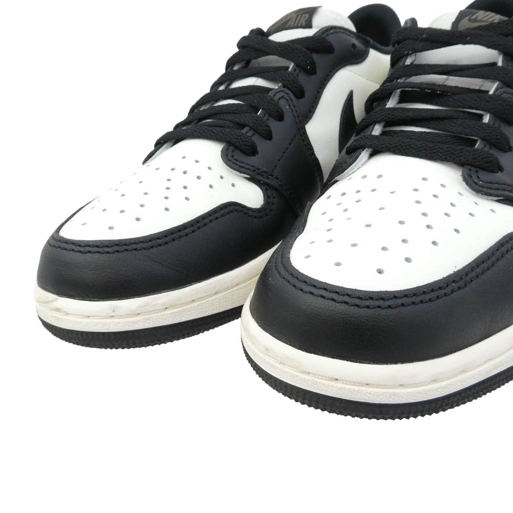 NIKE ナイキ CZ0790-102 Air Jordan 1 Retro Low OG Mocha AJ1 エアジョーダン1 レトロ ロー OG モカ ローカット スニーカー 白×黒×モカ系 27.5cm【中古】