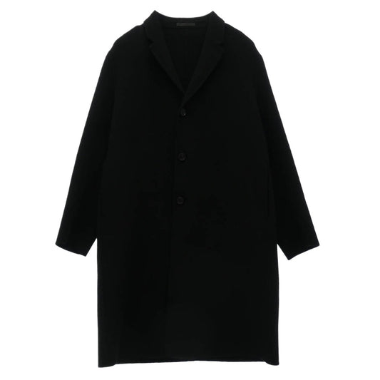 ACNE STUDIOS アクネストゥディオズ B90028 CHAD チャド ウール ロング コート ブラック系 46【中古】