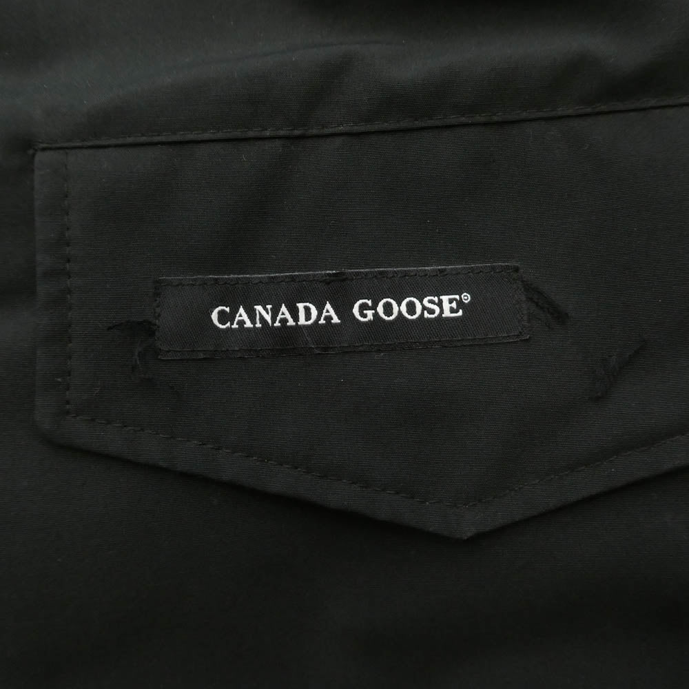 CANADA GOOSE カナダグース 2062MA LANGFORD PARKA ラングフォード パーカ ダウン ジャケット ブラック系 M【中古】