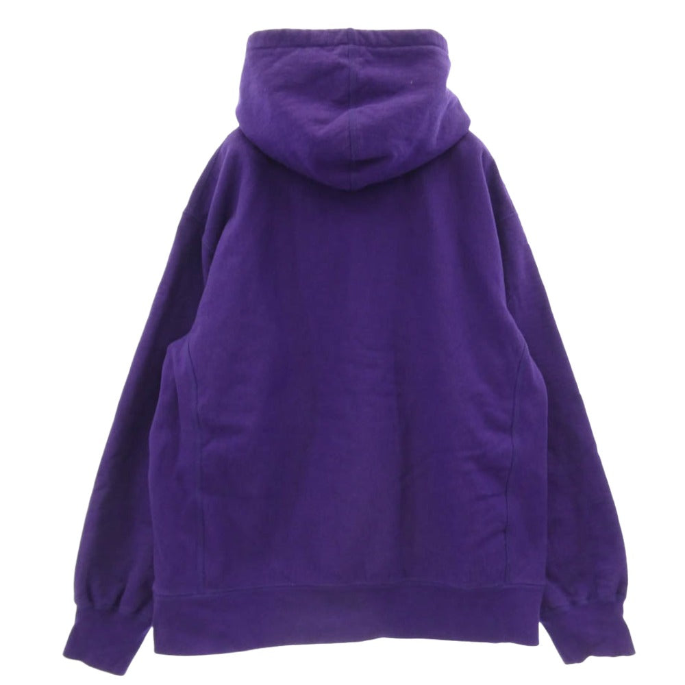 Supreme シュプリーム 20AW Cross box logo Hooded Sweatshirts クロス ボックス ロゴ フーデッド スウェット シャツ パーカー パープル系 M【中古】