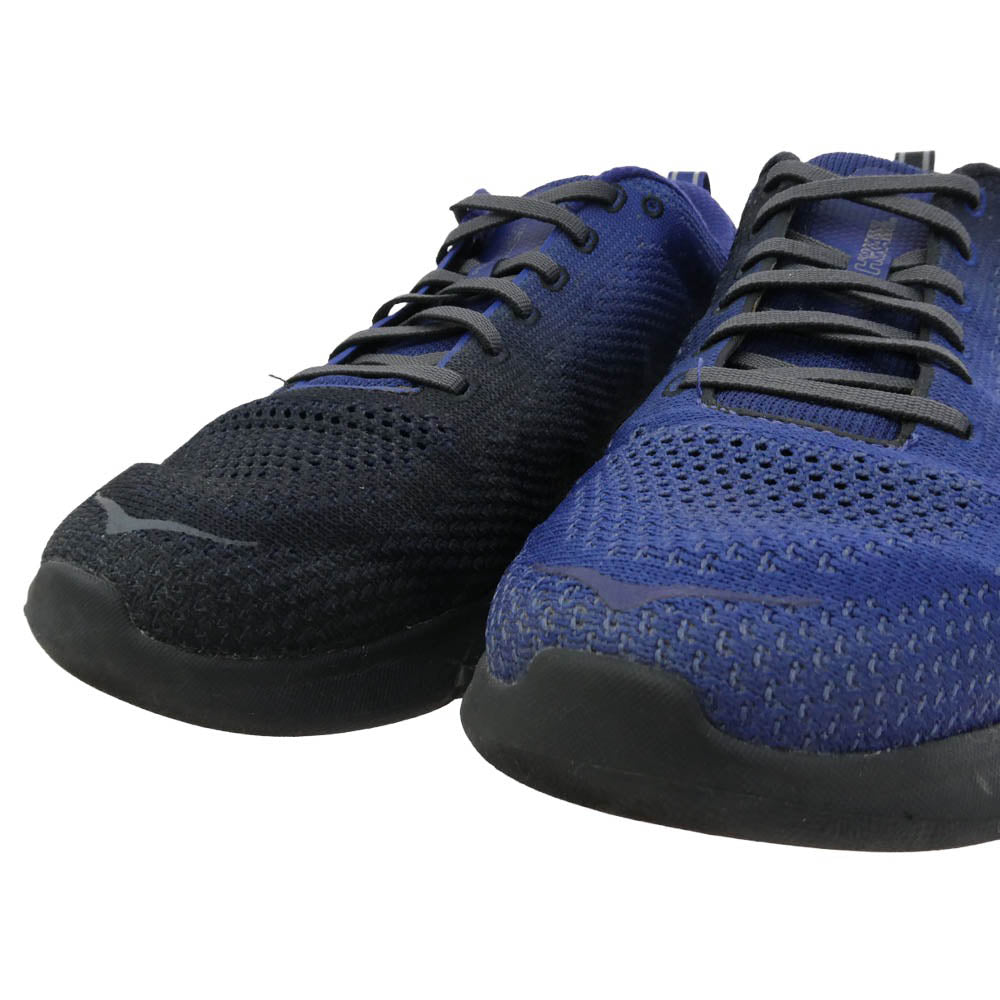HOKA ONE ONE ホカ オネオネ Engineered Garments エンジニアードガーメンツ 1097110 M HUPANA 2 EG フパナ スニーカー ネイビー系 27.5cm【中古】