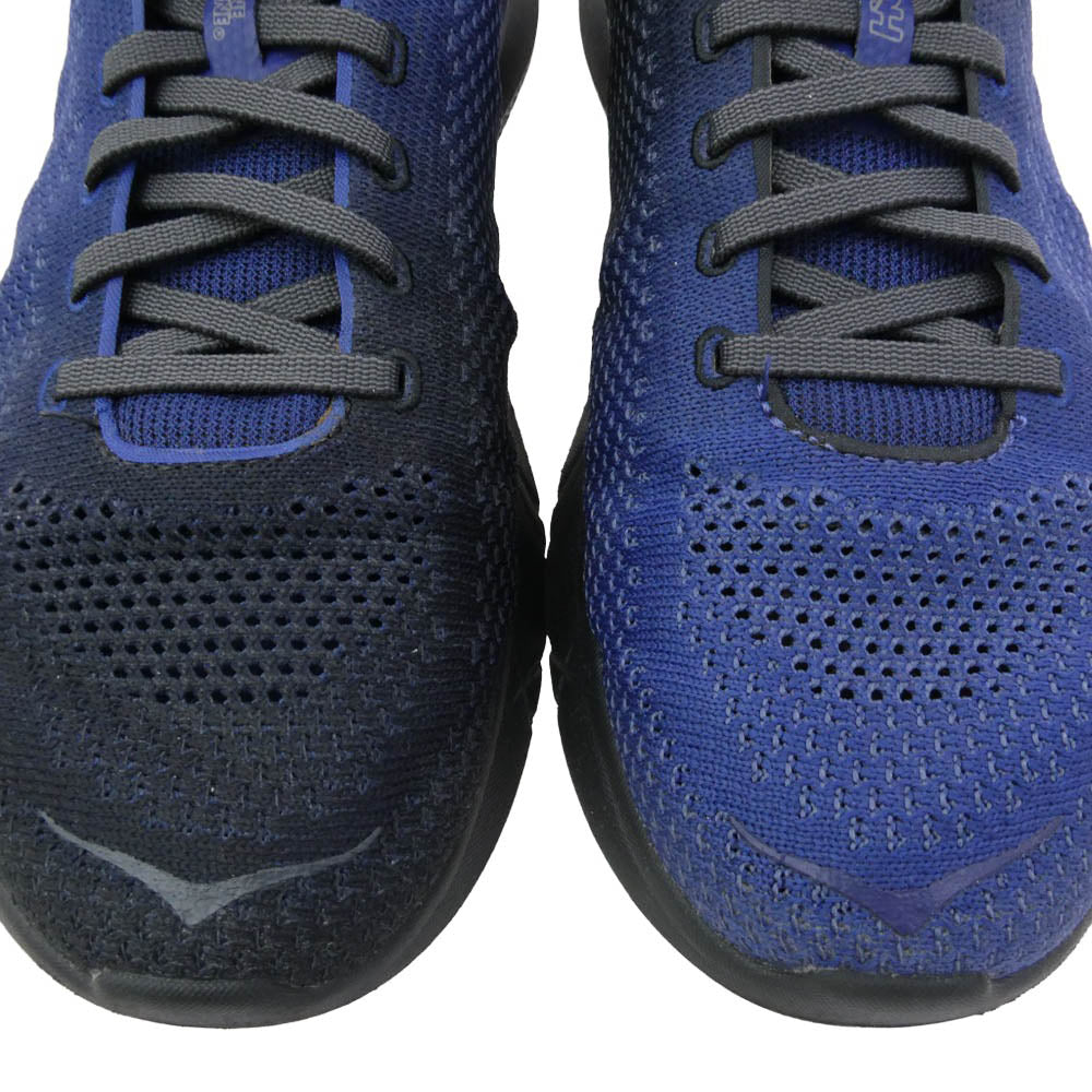 HOKA ONE ONE ホカ オネオネ Engineered Garments エンジニアードガーメンツ 1097110 M HUPANA 2 EG フパナ スニーカー ネイビー系 27.5cm【中古】
