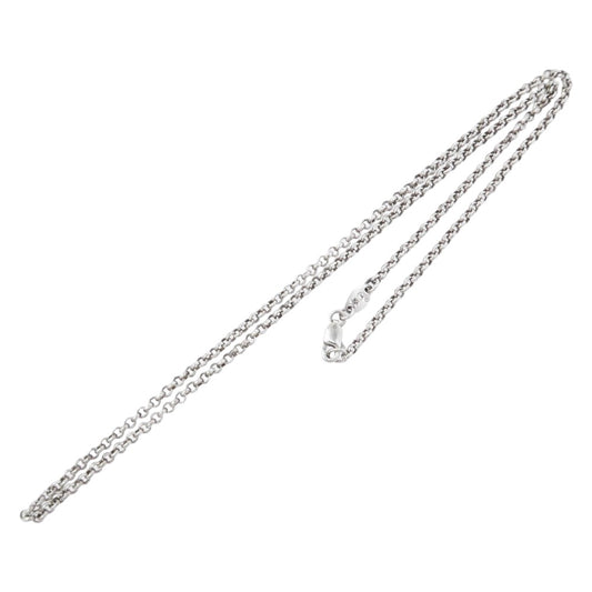 CHROME HEARTS クロムハーツ（原本無） 16inch NECKCHAIN R16 オールド 16インチ ロールチェーン ネックレス シルバー系【中古】