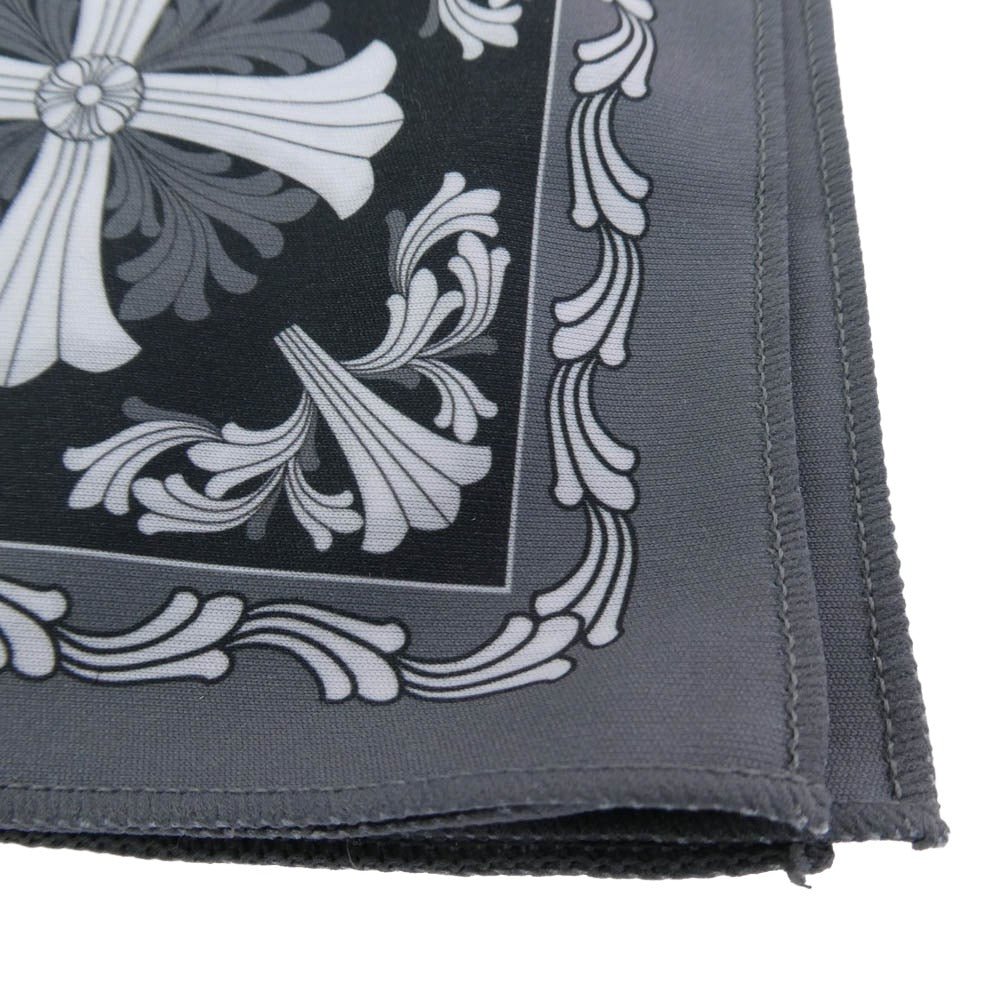 CHROME HEARTS クロムハーツ（原本無） 総柄 アイウェア クロス グレー系【中古】