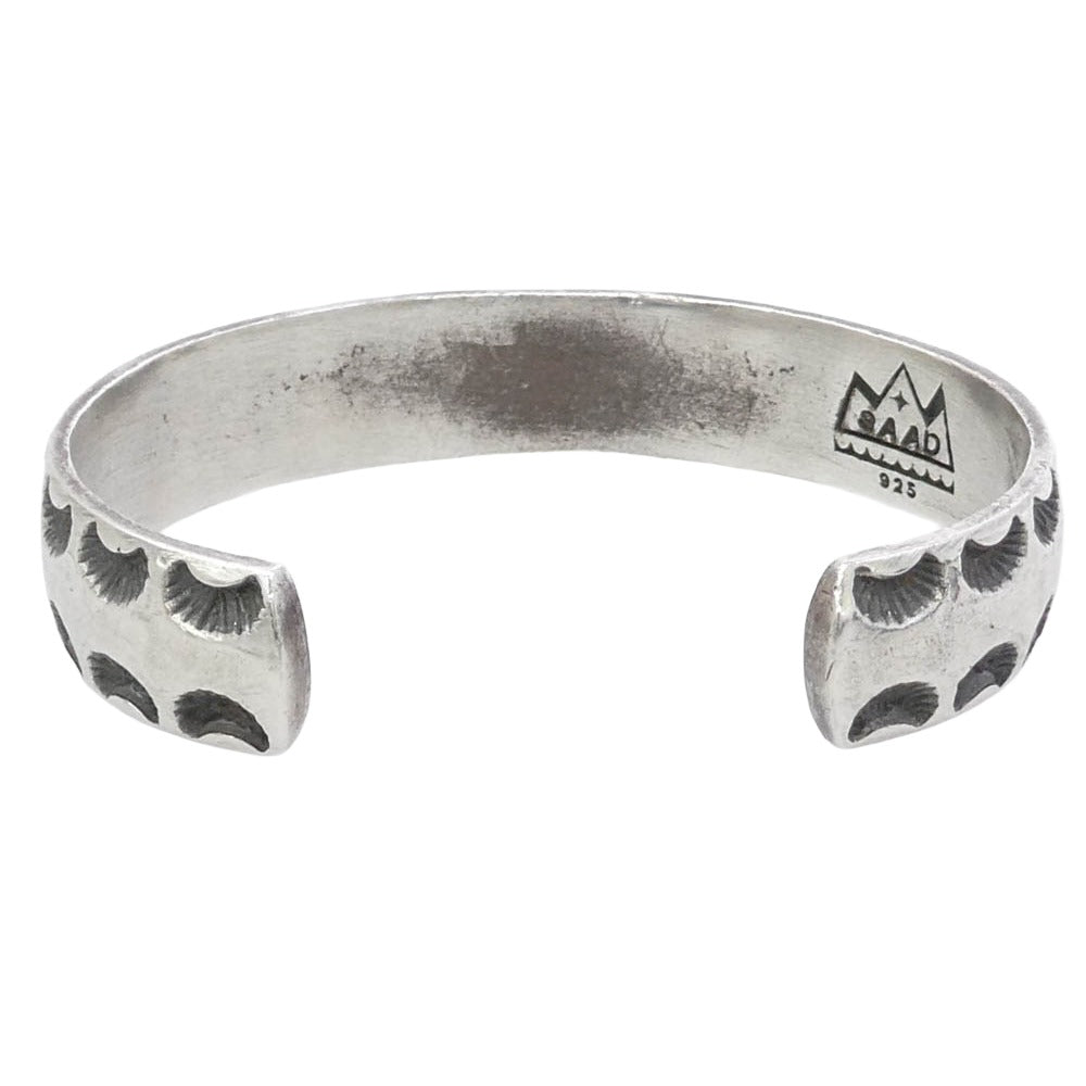 SAAD サード 太陽神 バングル ブレスレット シルバー系【中古】