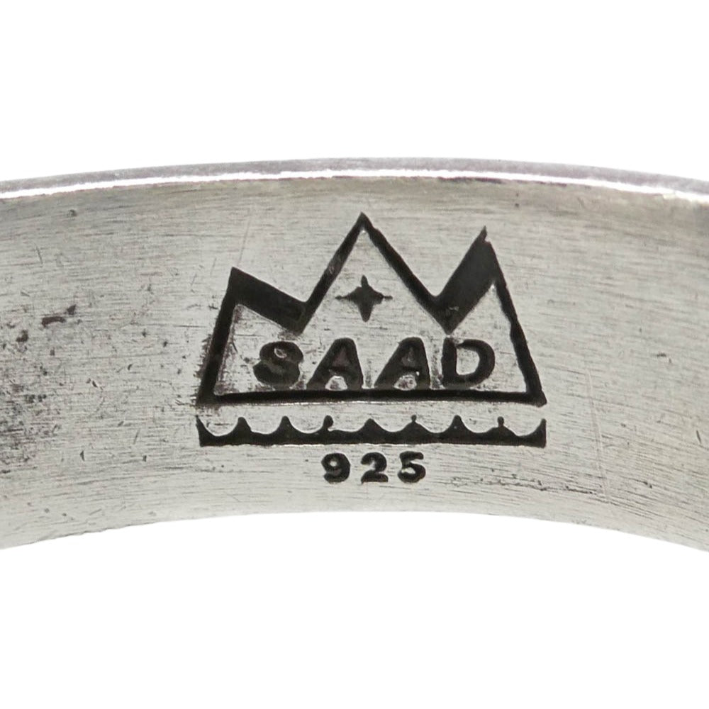 SAAD サード 太陽神 バングル ブレスレット シルバー系【中古】