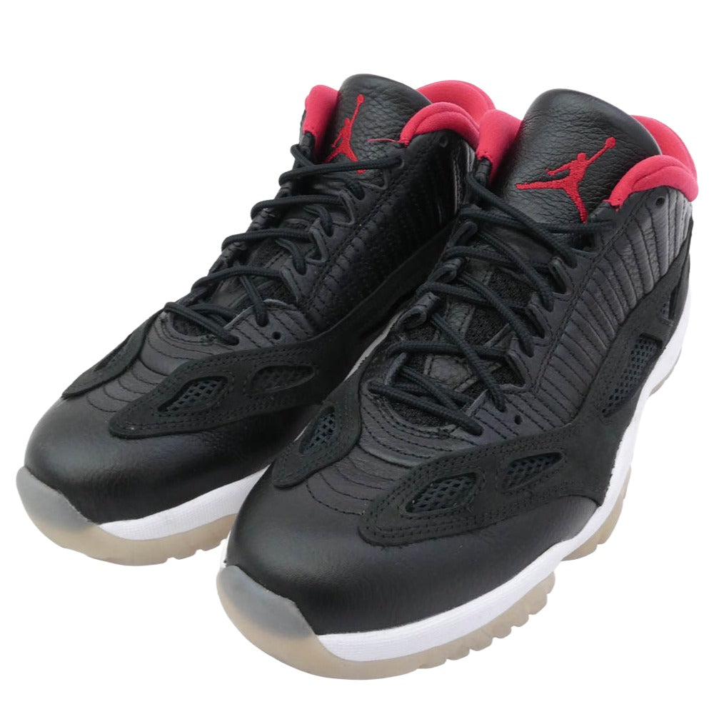 NIKE AIR JORDAN ナイキ ジョーダン 919712-023 Air Jordan 11 Low IE Bred AJ11 エアジョーダン ロー ブレッド スニーカー ブラック系 27cm【中古】