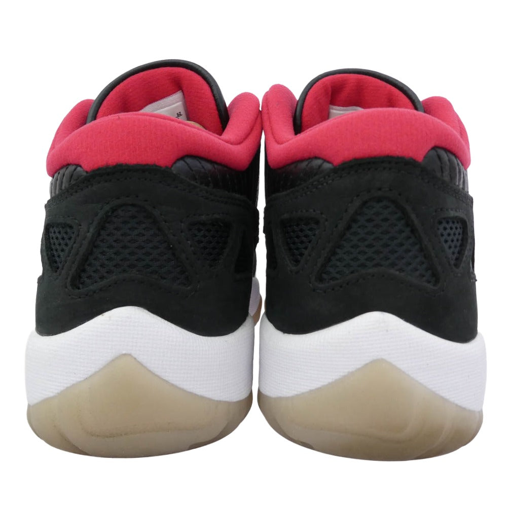 NIKE AIR JORDAN ナイキ ジョーダン 919712-023 Air Jordan 11 Low IE Bred AJ11 エアジョーダン ロー ブレッド スニーカー ブラック系 27cm【中古】