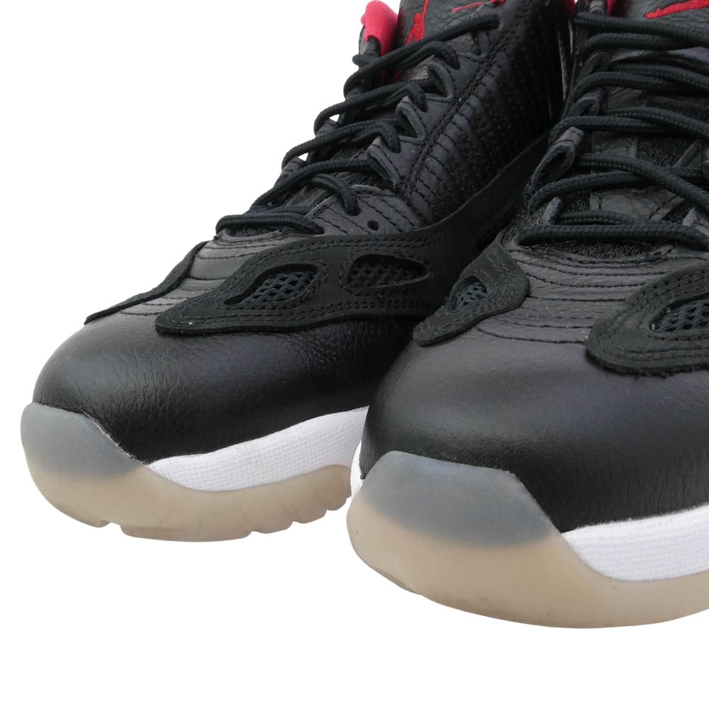 NIKE AIR JORDAN ナイキ ジョーダン 919712-023 Air Jordan 11 Low IE Bred AJ11 エアジョーダン ロー ブレッド スニーカー ブラック系 27cm【中古】