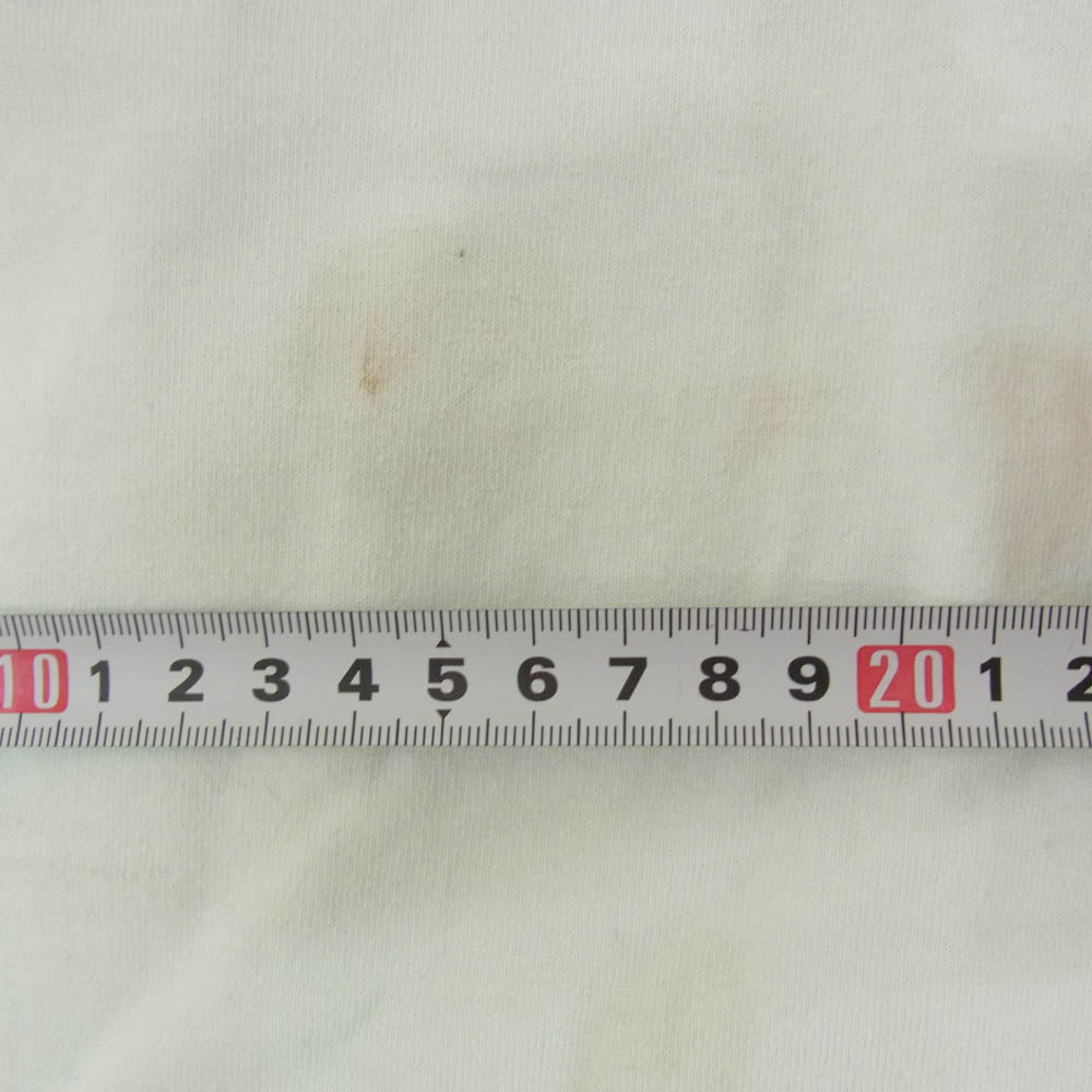 STUSSY ステューシー ライオン クラウンロゴ プリント 半袖 Tシャツ カットソー ライトグリーン系 L【中古】