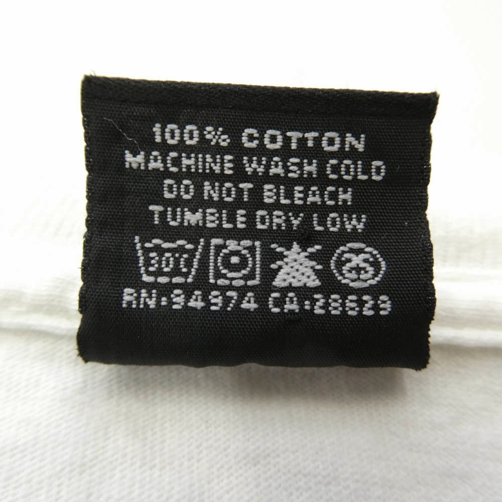 STUSSY ステューシー World Tour Tee ワールドツアー キッズ 半袖 Tシャツ カットソー ホワイト系 S【中古】