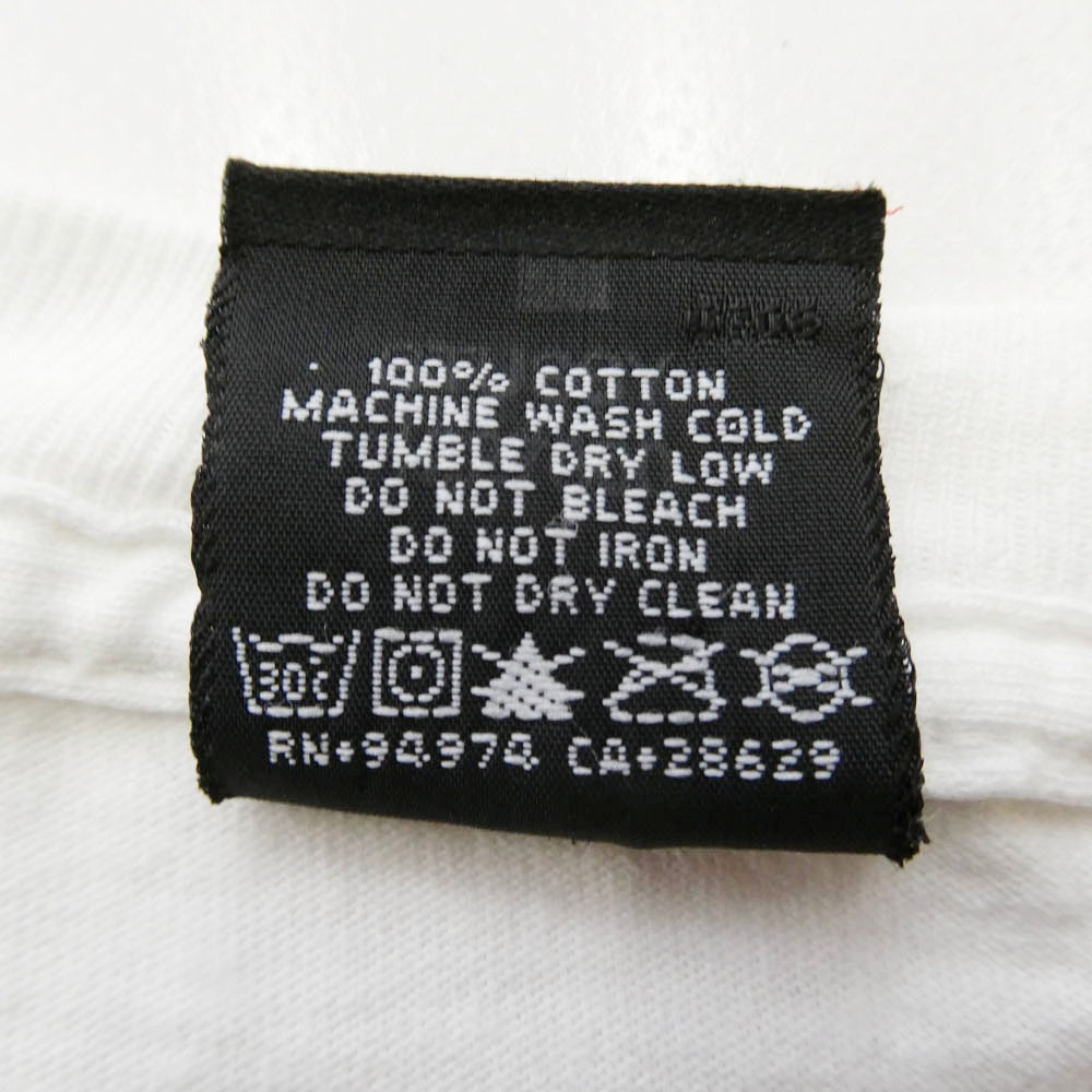 STUSSY ステューシー 90s 00s Old オールド マルチロゴ 半袖 Tシャツ カットソー キッズ ホワイト ホワイト系 S【中古】