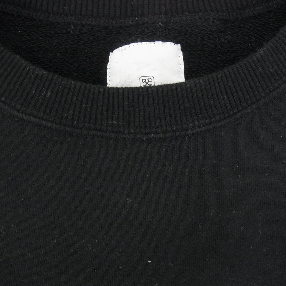 uniform experiment ユニフォームエクスペリメント UE-210091 ASGER JORN MEMOIRES CREWNECK SWEAT クルーネック スウェット トレーナー ブラック系 2【中古】