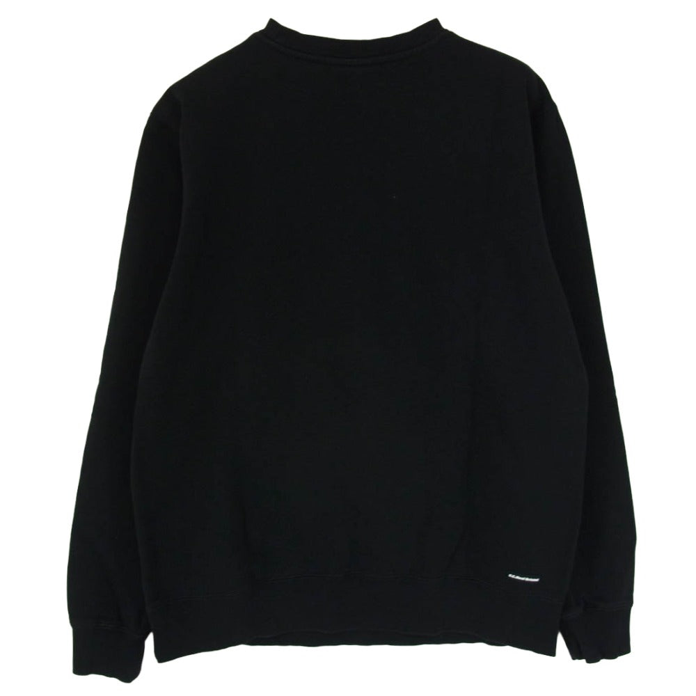F.C.R.B. エフシーアールビー 22SS FCRB-220056 AUTHENTIC LOGO CREWNECK SWEAT オーセンティックロゴ クルーネック スウェット トレーナー ブラック系 M【中古】