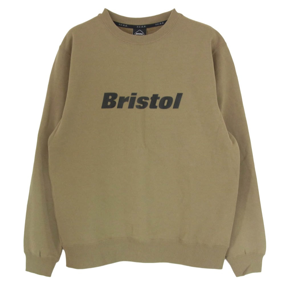 F.C.R.B. エフシーアールビー FCRB-220056 AUTHENTIC LOGO CREWNECK SWEAT オーセンティックロゴ クルーネック スウェット ブラウン系 M【極上美品】【中古】
