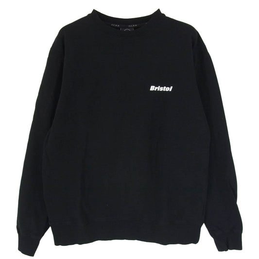 F.C.R.B. エフシーアールビー 22SS FCRB-220057 SMALL AUTHENTIC LOGO CREWNECK SWEAT スモール オーセンティックロゴ クルーネック スウェット トレーナー ブラック系 M【中古】