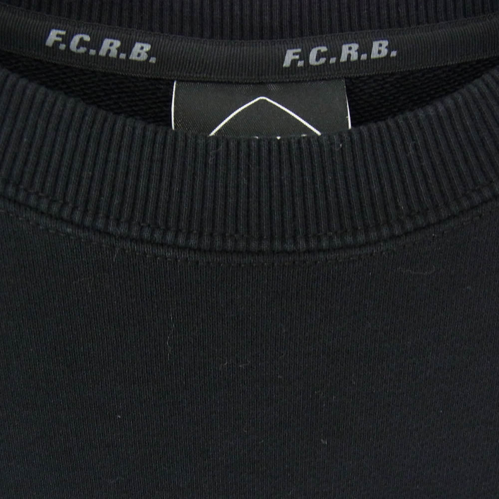F.C.R.B. エフシーアールビー 22SS FCRB-220057 SMALL AUTHENTIC LOGO CREWNECK SWEAT スモール オーセンティックロゴ クルーネック スウェット トレーナー ブラック系 M【中古】