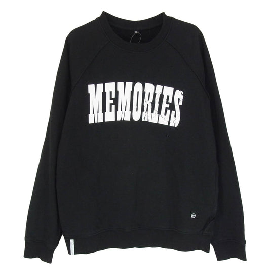 FRAGMENT DESIGN フラグメントデザイン × AKA SIX エーケーエー シックス simon barker MEMORIES JUMP SWEAT SHIRT スウェット トレーナー ブラック系 XL【中古】