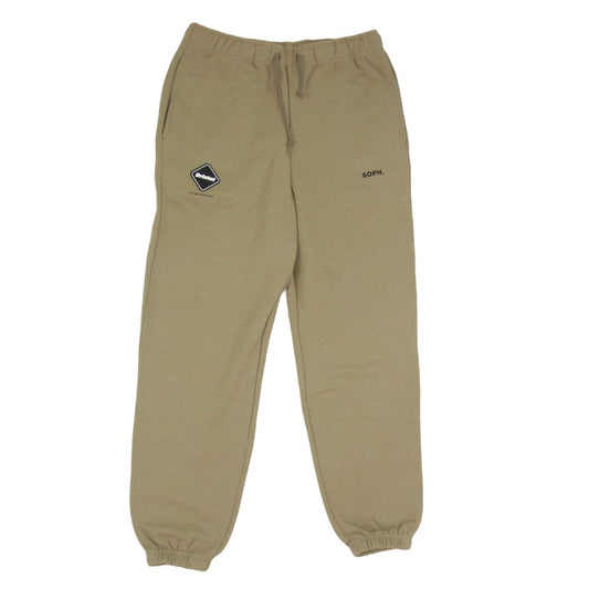 F.C.R.B. エフシーアールビー FCRB-220058 EMBLEM SWEAT PANTS エンブレム スウェットパンツ カーキ系 S【極上美品】【中古】