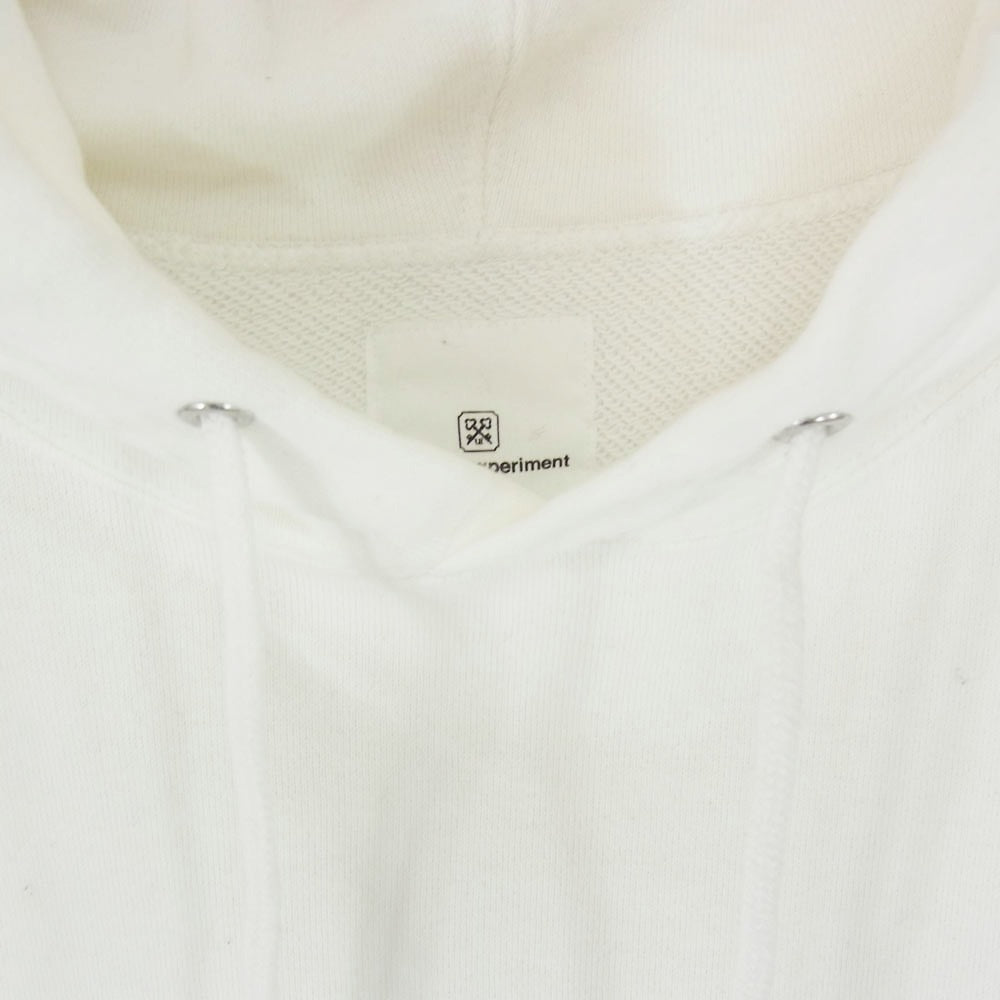 uniform experiment ユニフォームエクスペリメント UE-220077 UNICO PULLOVER SWEAT HOODIE プルオーバー スウェット フーディー パーカー ホワイト系 2【中古】