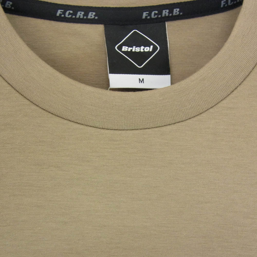F.C.R.B. エフシーアールビー FCRB-220043 TECH SWEAT CREWNECK TOP テックスウェット クルーネック トップ ブラウン系 M【極上美品】【中古】
