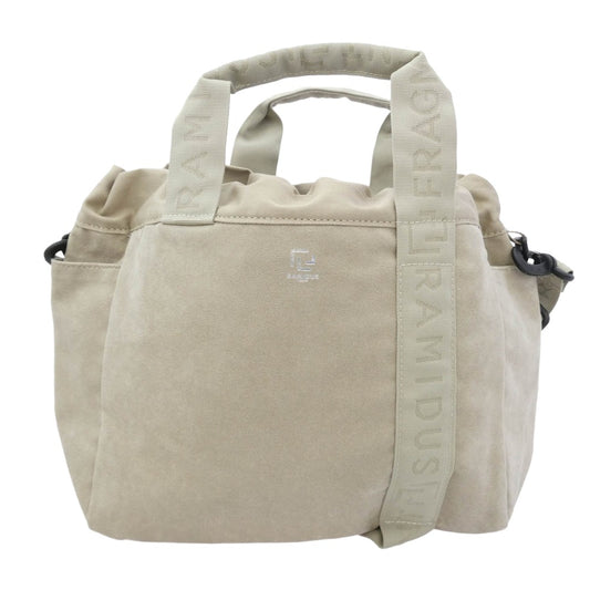 FRAGMENT DESIGN フラグメントデザイン RAMIDUS ラミダス 2WAY POUCH M ショルダーバッグ ポーチ ベージュ系 M【新古品】【未使用】【中古】