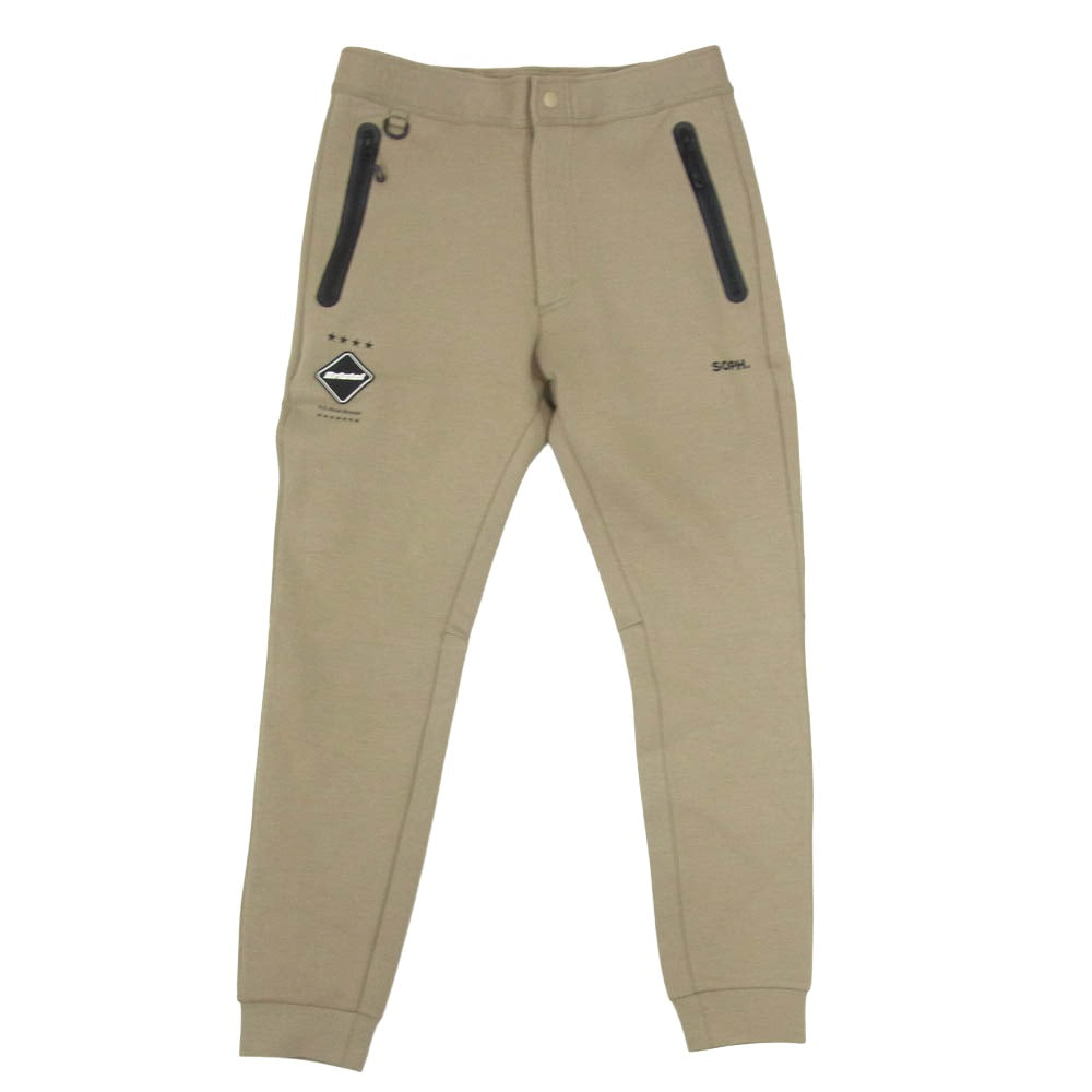 F.C.R.B. エフシーアールビー FCRB-220045 TECH SWEAT TRAINING PANTS テックスウェット トレーニングパンツ ブラウン系 M【極上美品】【中古】