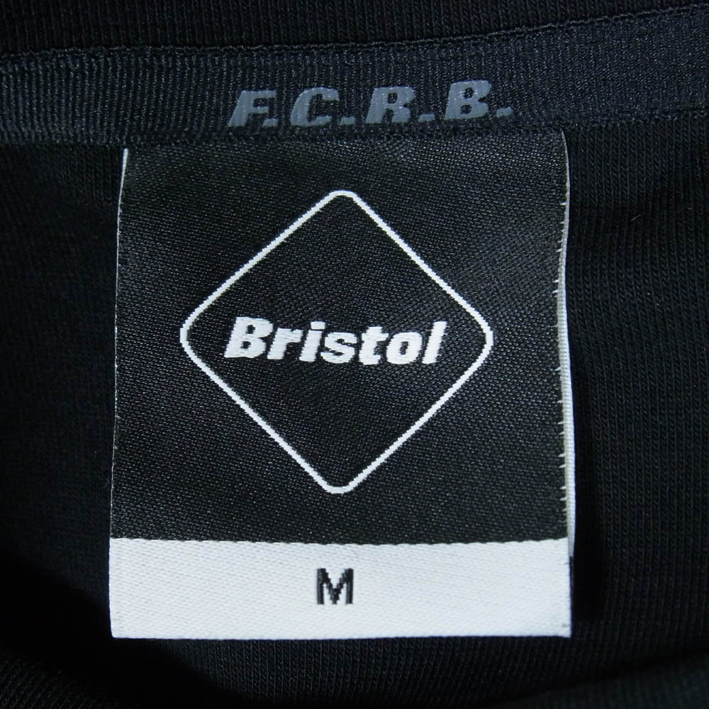 F.C.R.B. エフシーアールビー FCRB-220043 TECH SWEAT CREWNECK TOP テックスウェット クルーネック トップ ブラック系 M【極上美品】【中古】