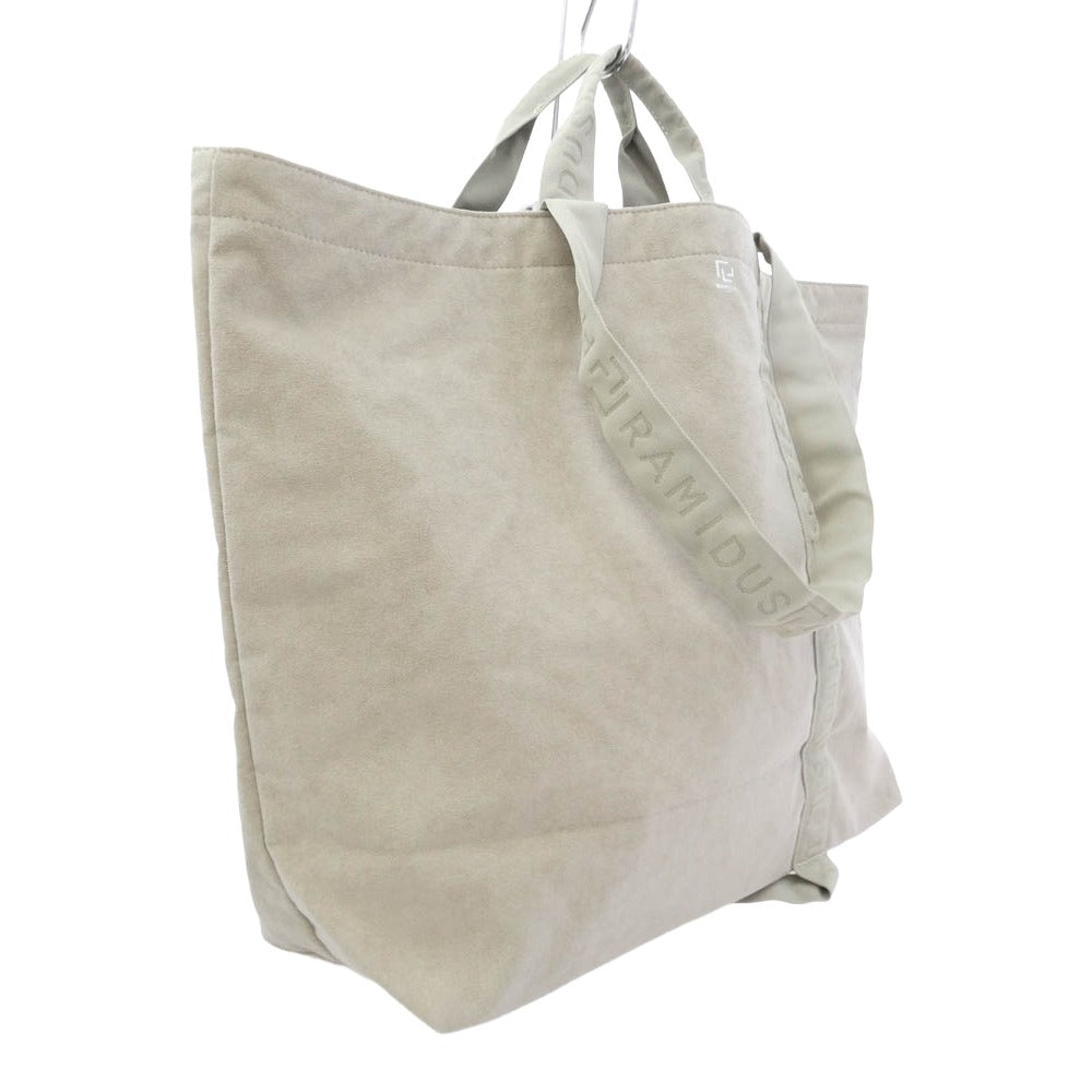 FRAGMENT DESIGN フラグメントデザイン RAMIDUS ラミダス TOTE BAG L トートバッグ ベージュ系 L【新古品】【未使用】【中古】