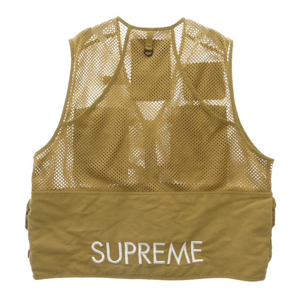 Supreme シュプリーム 20SS NP22003I × THE NORTH FACE ノースフェイス CARGO VEST BEIGE カーゴ ベスト ベージュ系 M【中古】