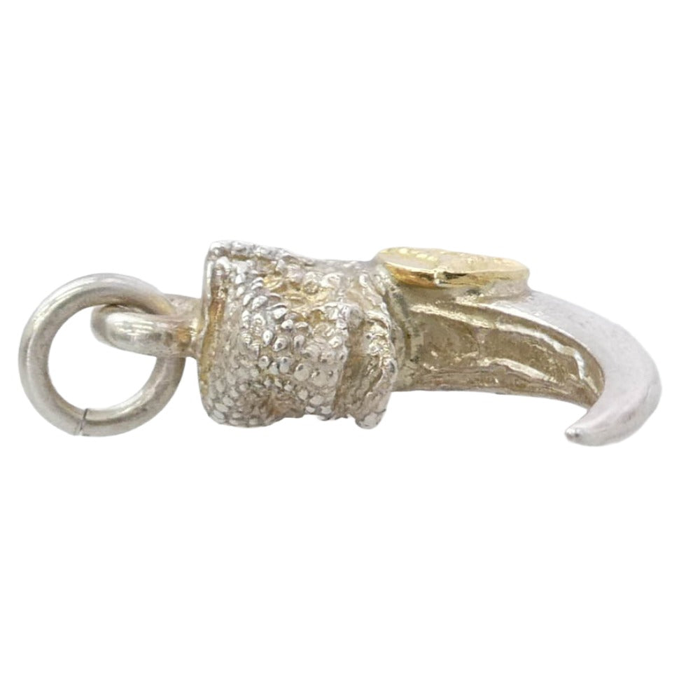 FIRST ARROW's ファーストアローズ K18付 イーグルクロー Sサイズ ペンダントトップ シルバー系 ゴールド系【中古】