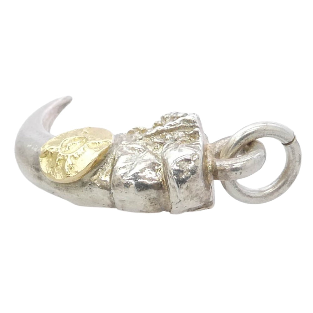 FIRST ARROW's ファーストアローズ K18付 イーグルクロー Sサイズ ペンダントトップ シルバー系 ゴールド系【中古】