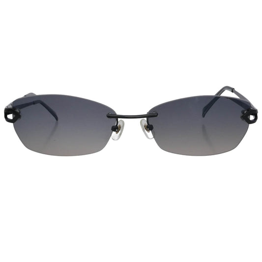 STYLE EYES スタイルアイズ 度入り カラーレンズ 眼鏡 メガネ アイウェア 0395-3 ブラック系【中古】