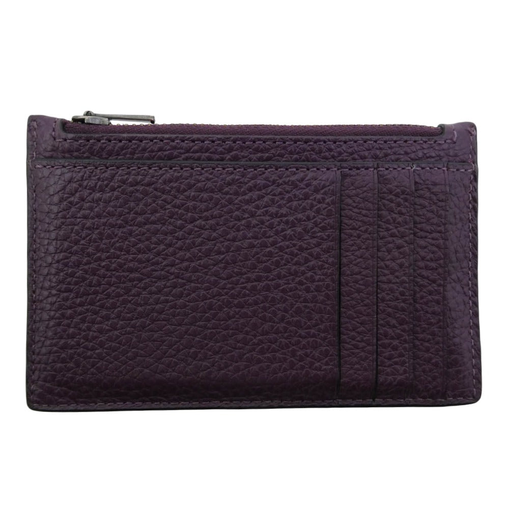 COACH コーチ C4280 フラグメントケース カード コイン ケース パープル系【中古】