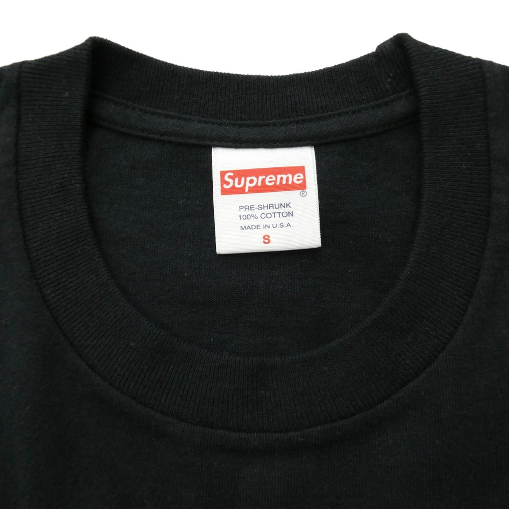 Supreme シュプリーム 22AW Andre 3000 Tee アンドレ フォト プリント 半袖 Tシャツ ブラック系 S【中古】