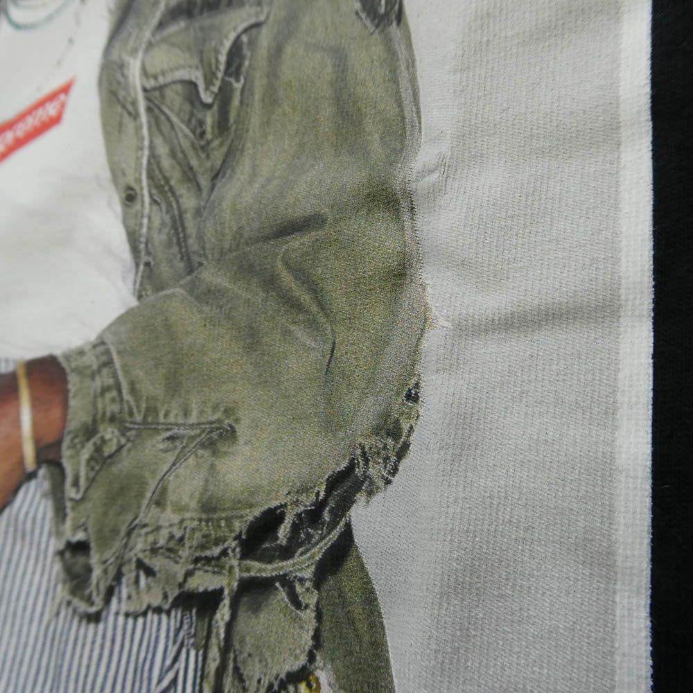 Supreme シュプリーム 22AW Andre 3000 Tee アンドレ フォト プリント 半袖 Tシャツ ブラック系 S【中古】