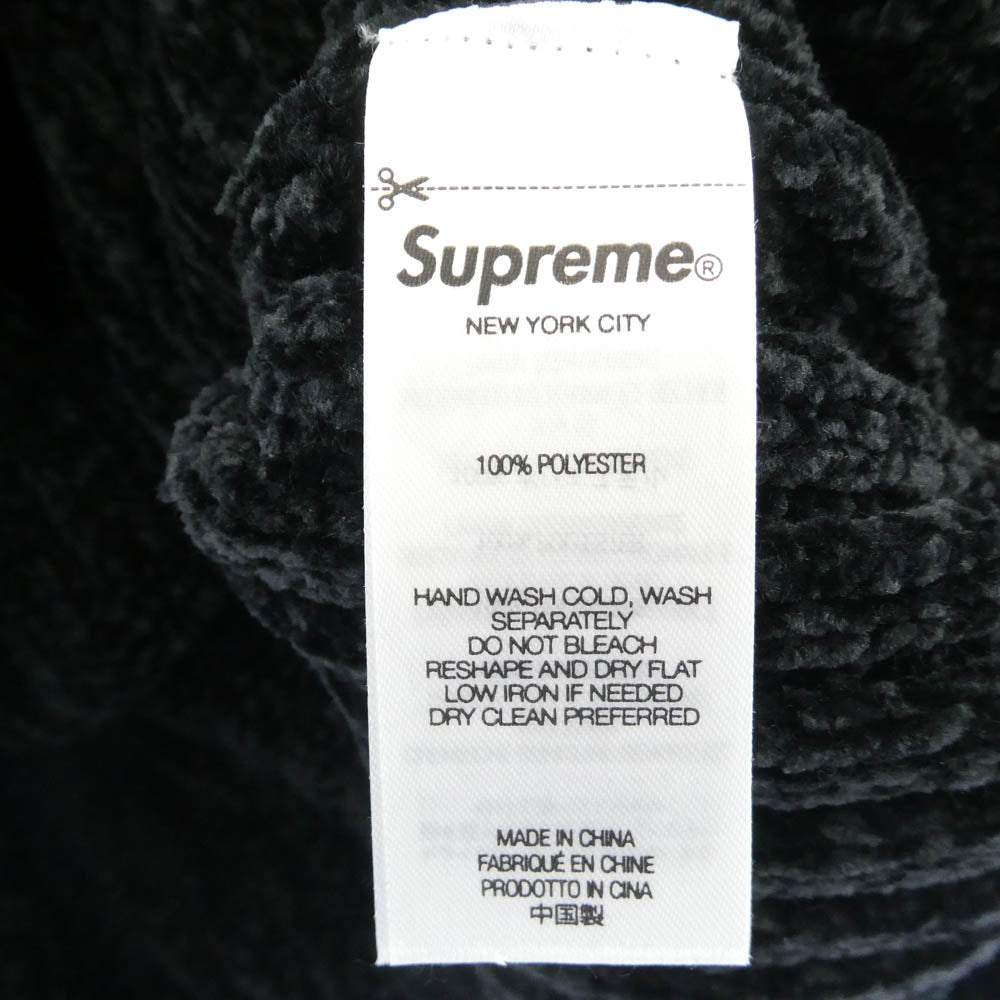 Supreme シュプリーム 24AW Chenille Sweater Vest シェニール セーター ニット ベスト ブラック系 M【美品】【中古】