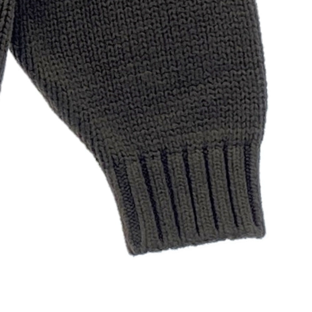 Supreme シュプリーム 25SS Tonal Appliqu? Sweater トーナルアップリケ セーター ニット カーキ系 M【中古】