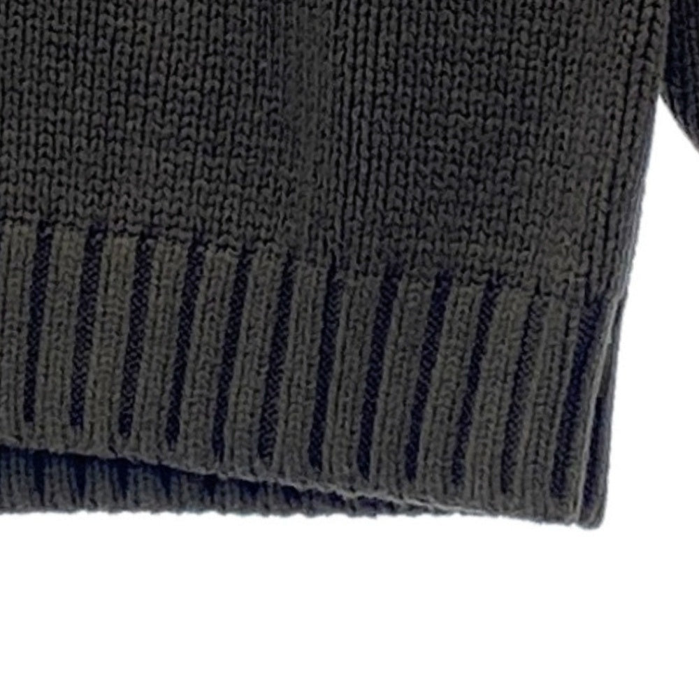 Supreme シュプリーム 25SS Tonal Appliqu? Sweater トーナルアップリケ セーター ニット カーキ系 M【中古】