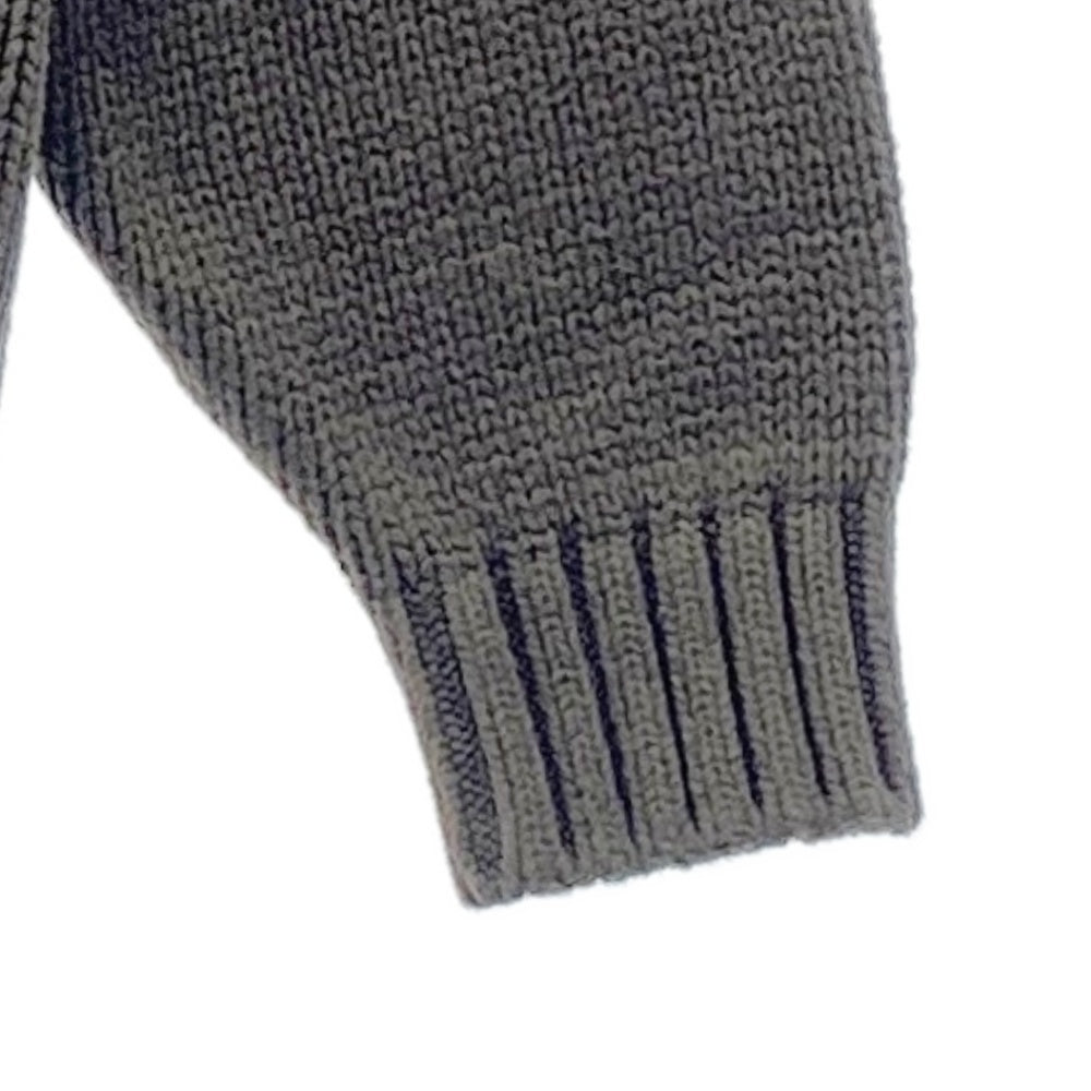 Supreme シュプリーム 25SS Tonal Appliqu? Sweater トーナルアップリケ セーター ニット カーキ系 M【中古】