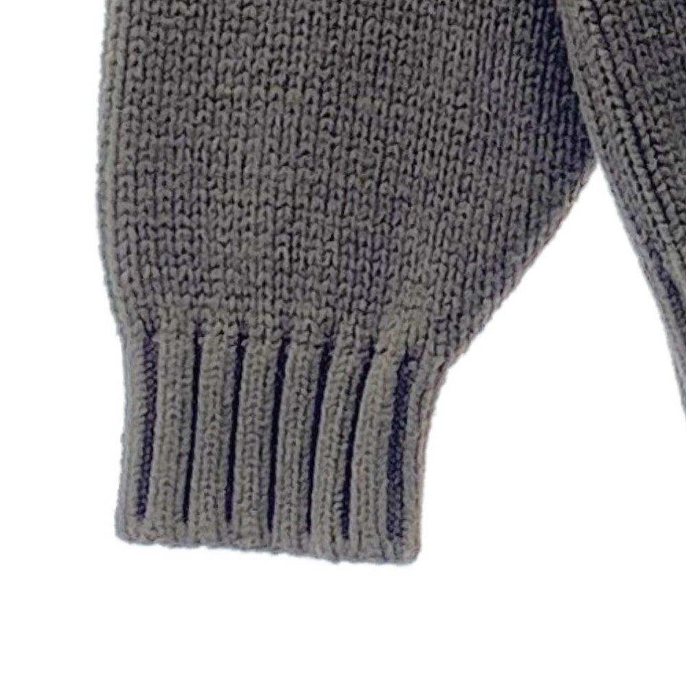 Supreme シュプリーム 25SS Tonal Appliqu? Sweater トーナルアップリケ セーター ニット カーキ系 M【中古】
